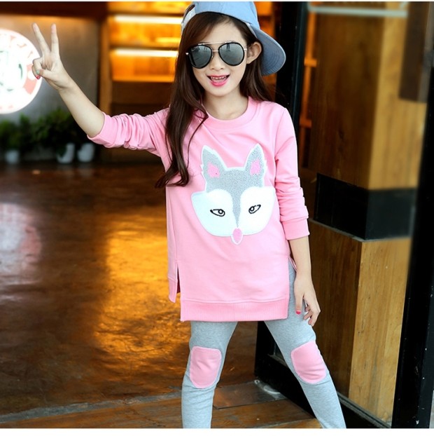 Bộ đồ 5 bé gái mùa xuân và mùa thu 6 bé gái 7 áo len 8 bộ hai mảnh 9 trẻ lớn 10 trường tiểu học 12 quần áo thể thao 15 tuổi 4 bộ nỉ nhung đẹp cho bé