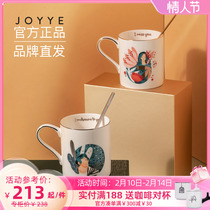 Bone Porcelain Cup Cup Cup Couple Cup Creative Water Cup Summer Ceramic Cup Charge