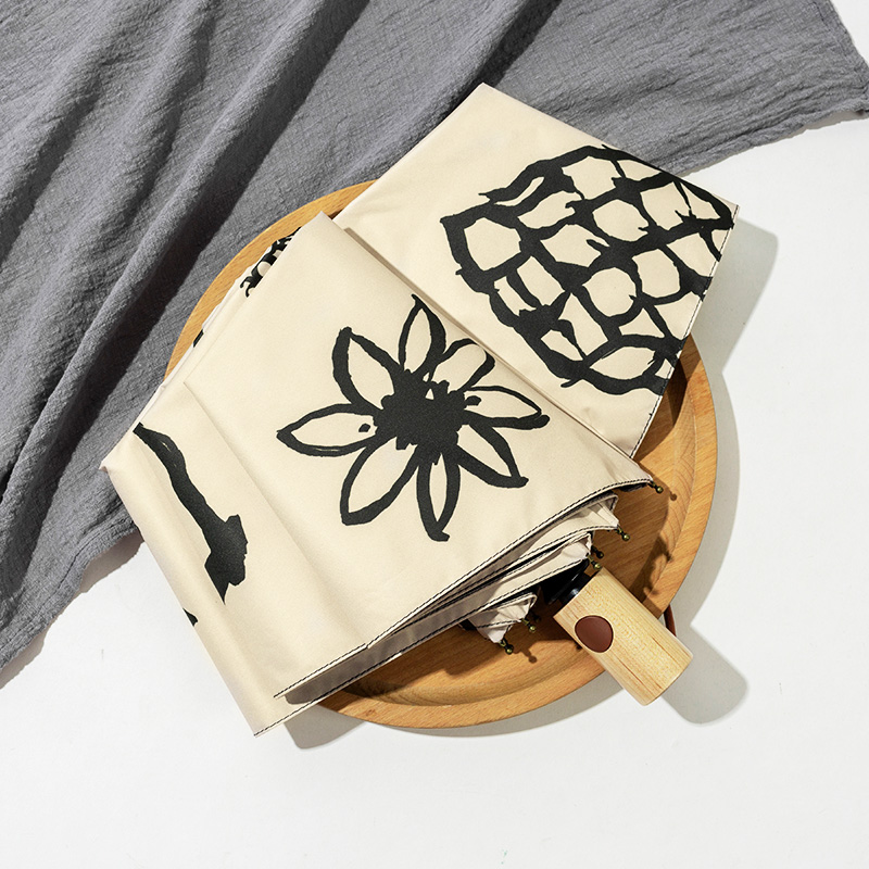 Automatic sun protection anti-UV student men's automatic parasol parasol dual-use female Japanese folding parasol