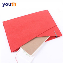 Minimalist felt A4 file bag creative file kit information bag briefcase bag exam bag folder office supplies