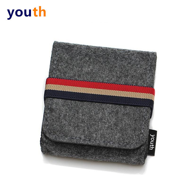 Romans Pinsheng MK mobile charging protective sleeve data cable storage bag earphone power bank hard disk accessories bag