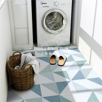 Nordic cloth pattern all porcelain flash gold glaze mix and match tile non-slip wear-resistant floor tile bathroom kitchen balcony tile