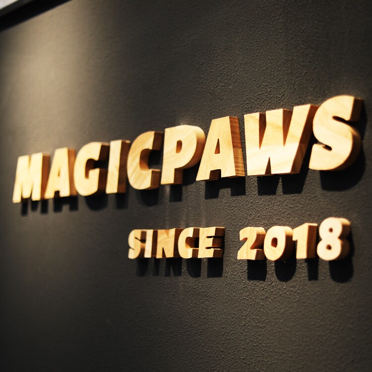 MAGICPAWS ISB皮毛调理专研社的LOGO