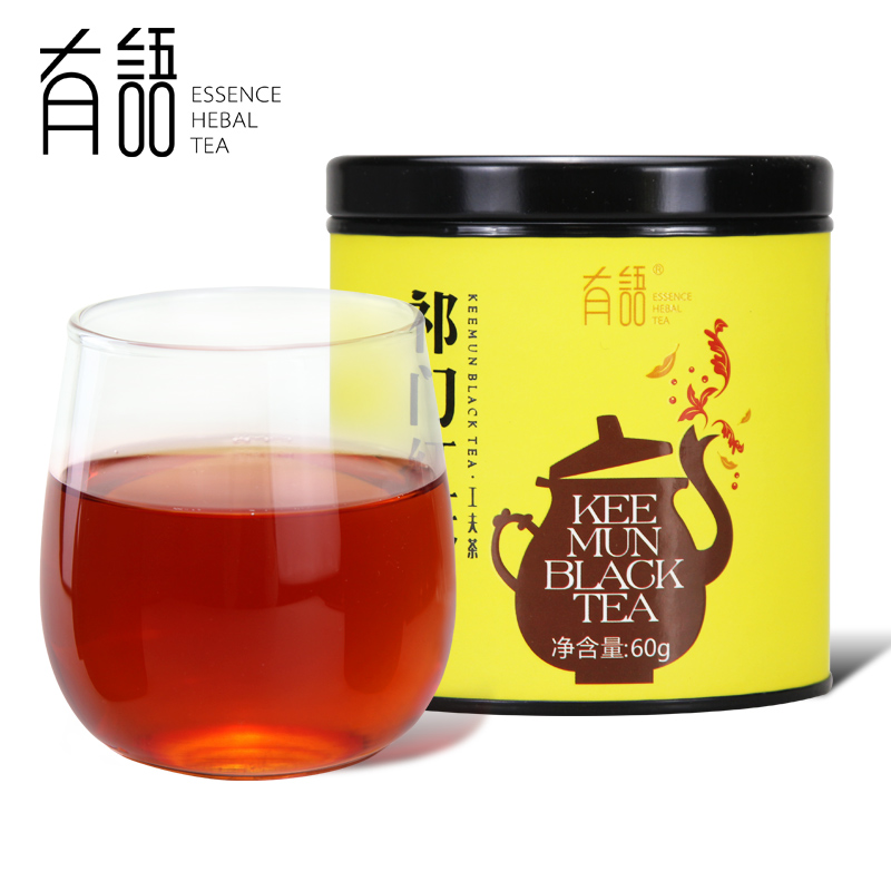 有语祁门红茶茶叶60g功夫红茶春茶茶叶红茶祁红碎红茶