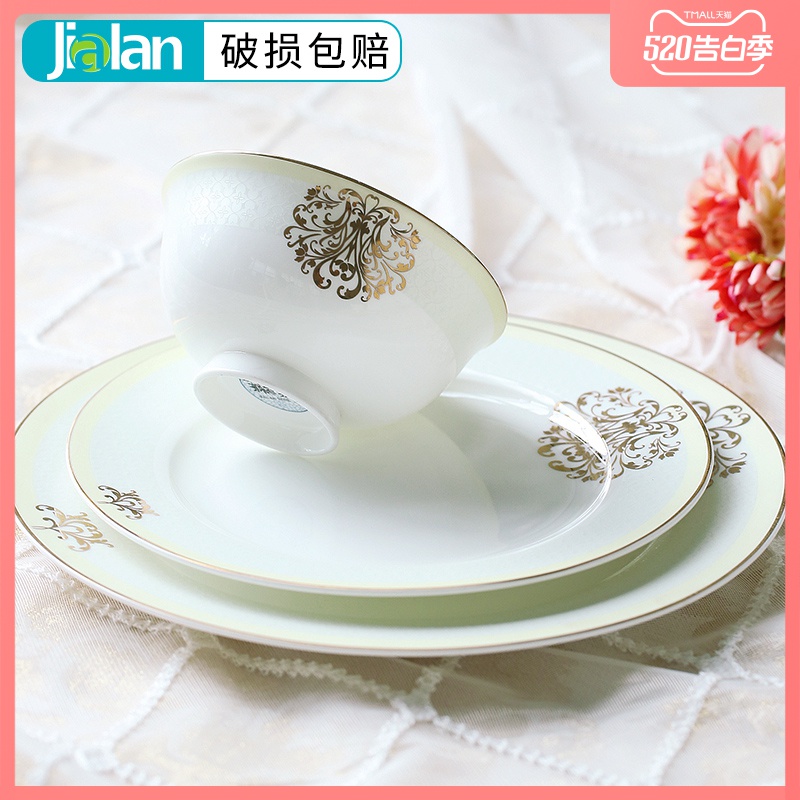 Garland ipads bowls of household food plates teaspoons of European - style originality tableware ceramics ceramic bowl chopsticks sets a single rainbow such use