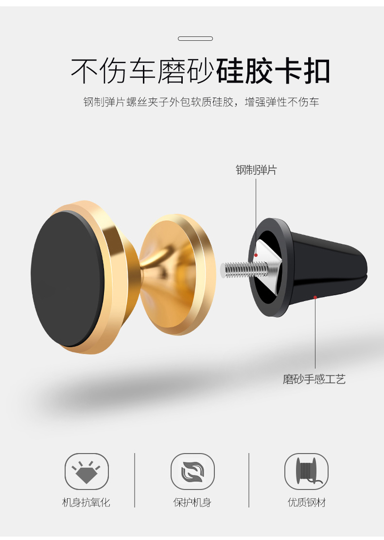 Dán kệ chụp từ hỗ trợ ổ cắm chuyển hướng trong lái xe từ cốc hút người giữ điện thoại xe ô tô - Phụ kiện điện thoại trong ô tô giá kẹp điện thoại