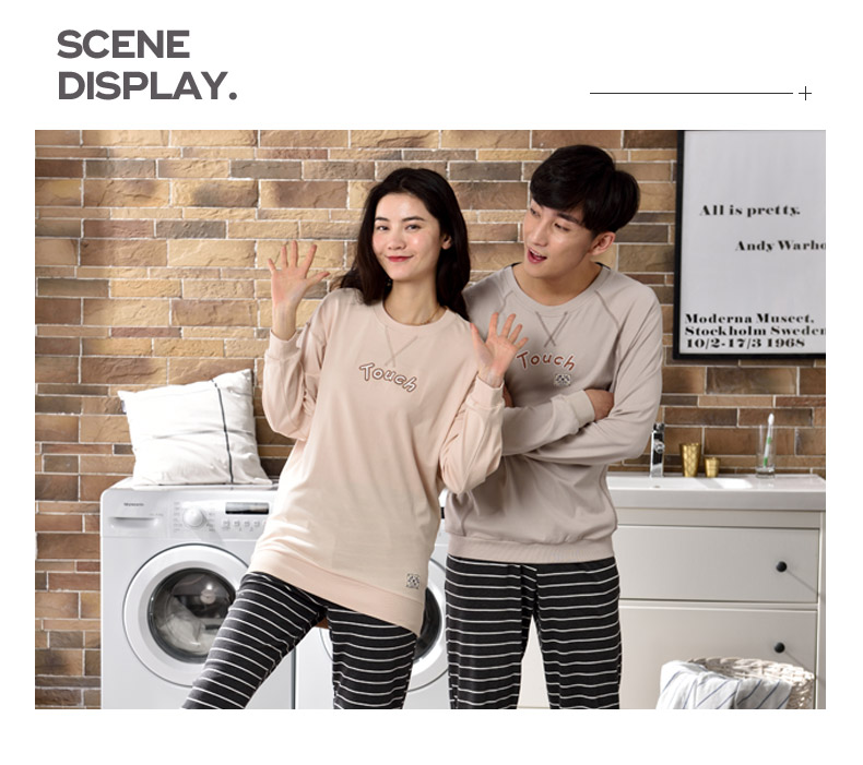 Pyjama mixte en Coton à manches longues - Ref 3005677 Image 19