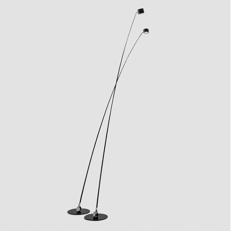 Nordic minimalist line floor lamp simple modern living room sofa lamp hotel project model room design sense lamps