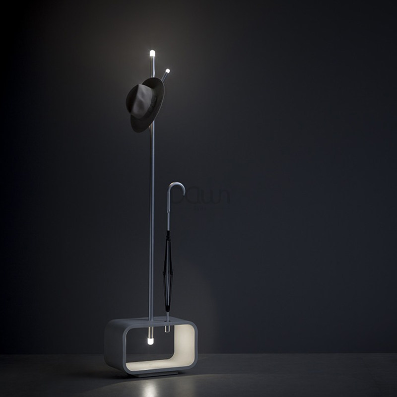 Modern minimalist living-room sofa corner ground lamp Nordic designer lamp hotel-like room with bedroom book room cloakhat lamp