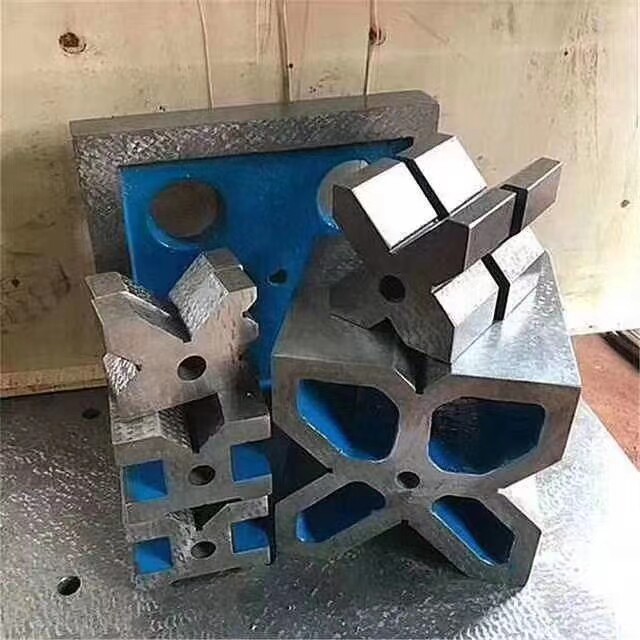 V-shaped iron V-shaped block V-frame Precision cast iron V-shaped iron block Equal height Single-port iron Multi-port iron I-word V-shaped iron
