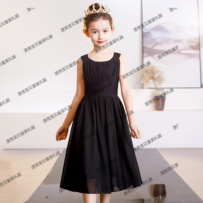 Trẻ em ăn mặc cô gái piano trang phục công chúa váy dàn hợp xướng lớn violin biểu diễn quần áo thời trang - Váy trẻ em shop quần áo trẻ em