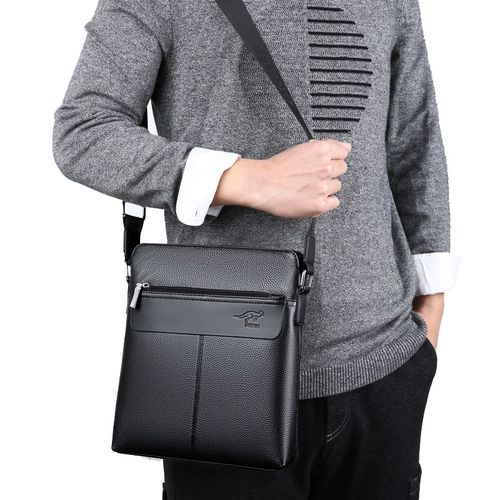 Кожаная сумка на одно плечо, сумка через плечо для отдыха, рюкзак, воловья кожа, из натуральной кожи