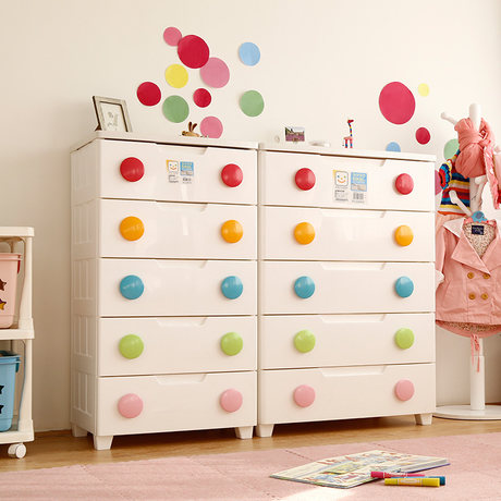 baby plastic storage drawers
