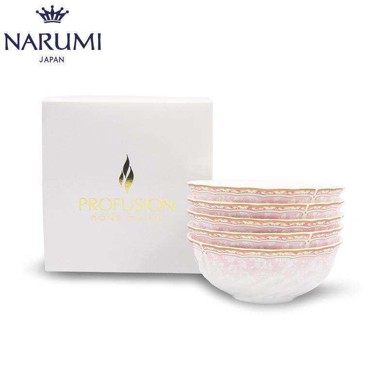 NARUMI Narumi Idyllic Poem 12 5cm Bowl (5pcs)Bone China 95210-23097P G