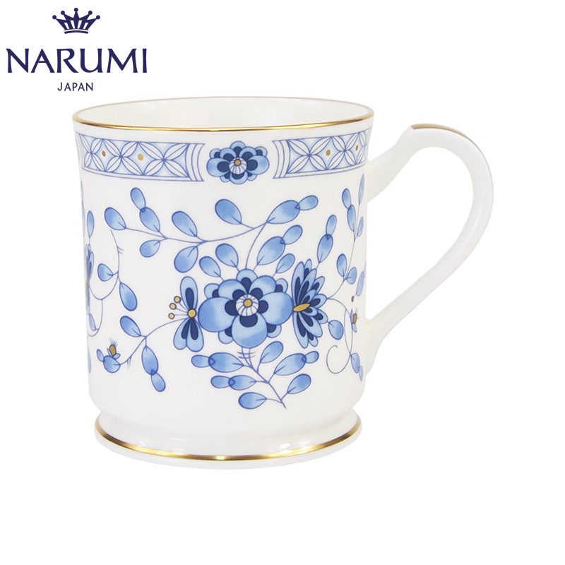 Japan NARUMI Minghai Milano series mug 310cc bone china mug 9682-2530