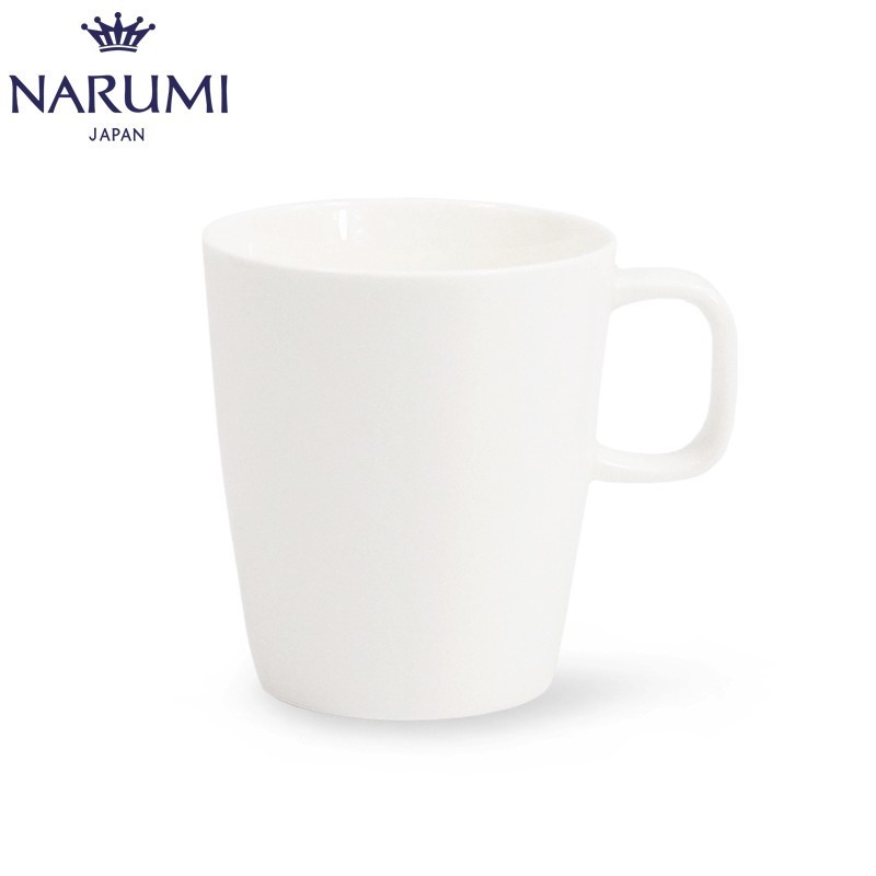 Japan NARUMI Ming Sea Styles Mark Cup pure white water glass 430cc bone porcelain 8531-2900G-Taobao