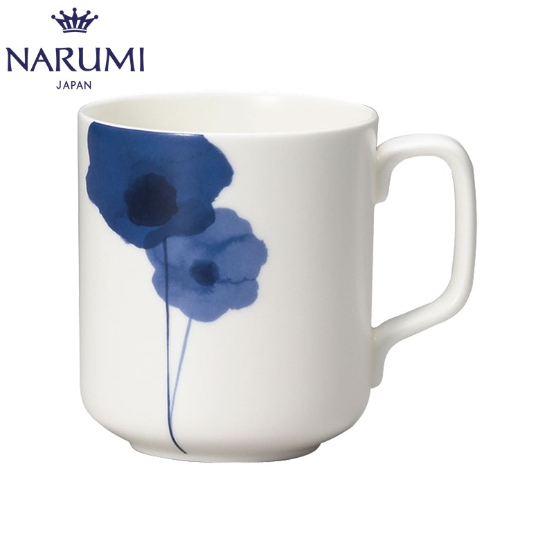 Japan NARUMI Minghai Spring Field mug 330cc bone china 52188-2956