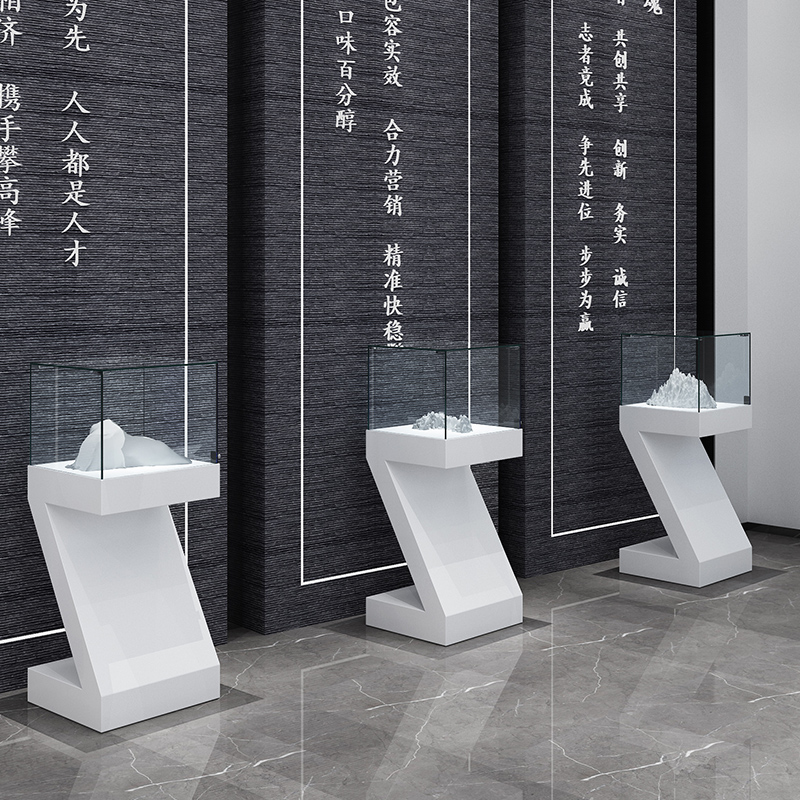 museum creative exhibition display cabinet glass cabinet jewelry cabinet sample cabinet showroom model display cabinet
