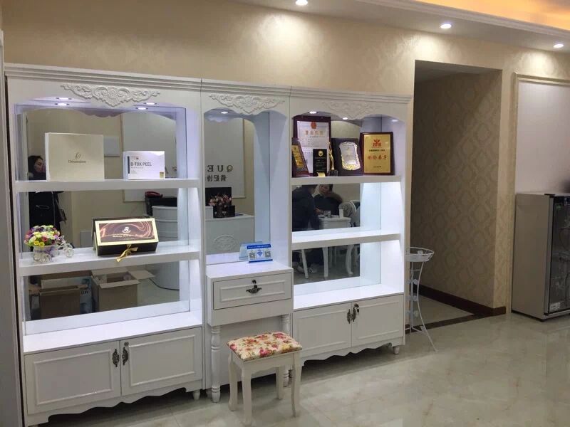 Spot Baking Varnish Products Display Case Cosmetics Display Case Cosmetic Home Shelf Skin-care Products Display Cabinet Nail Polish Counter