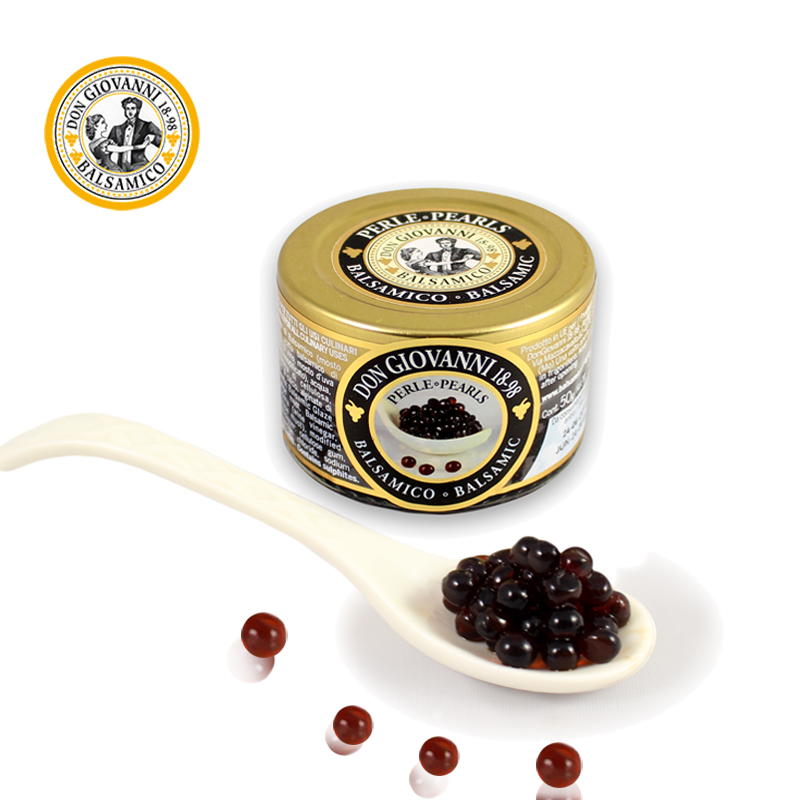 Italian Don Giovann Original Pearl Balsamic Vinegar Sauce 50g Western Dessert Packaging