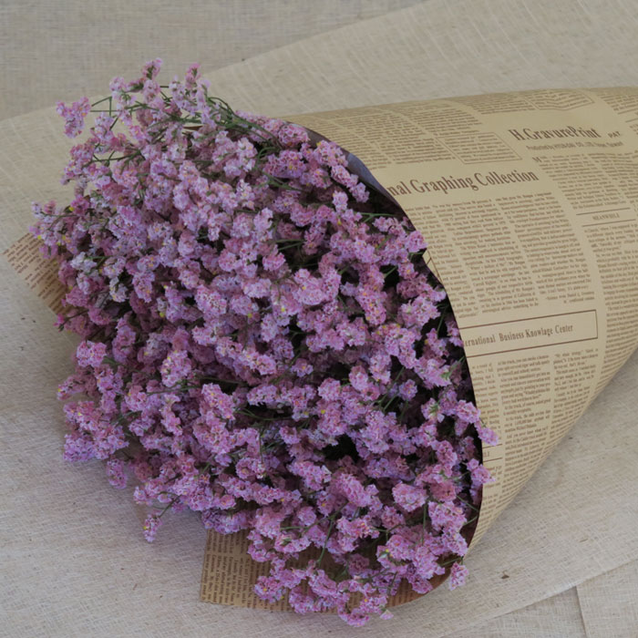 Dry flower bouquet Yunnan natural drying flowers Don't forget I really fancy floral art Diy living room decorated with flower crystal grass full of stars