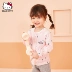 Quần áo trẻ em Hellokitty 2019 mùa thu sản phẩm mới cô gái dễ thương cổ tròn áo nịt trẻ em bé mùa xuân và mùa thu áo khoác - Áo khoác