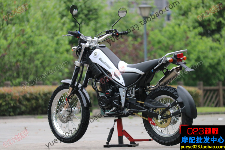 [023 off-road] phụ kiện xe máy off-road - gương chiếu hậu, gương, gương, răng thẳng M10 kiếng kiểu xe máy