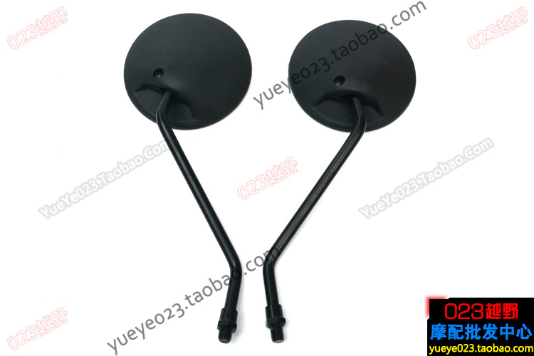 [023 off-road] phụ kiện xe máy off-road - gương chiếu hậu, gương, gương, răng thẳng M10 kiếng kiểu xe máy