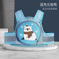 [Дыхательный голубой белый медведь] [Принесите сумку для хранения]