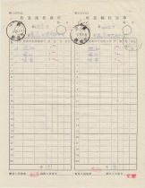 In 1999 Chongqing transshipment 11 stamps Sichuan Chengdu transshipment 24 stamps for sending and receiving mails