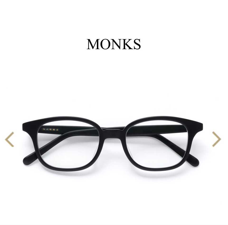 日本代購白山眼鏡monks 板材眼鏡hakusan Megane 專櫃可直播