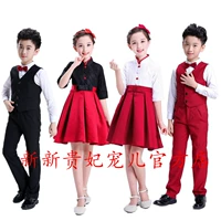 Trang phục biểu diễn cho trẻ em ngày tết phù hợp với chủ nhà mặc đồng phục tiểu học và trung học shop quần áo trẻ em gần đây