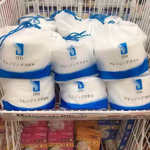 TikTok, японские влажные салфетки, хлопковое очищающее молочко для умывания, популярно в интернете