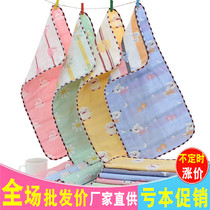 Children Small Towel Pure Cotton Gauze Baby Wash Face Home Scour Baby Full Cotton Rectangular Face Towels Soft Absorbent