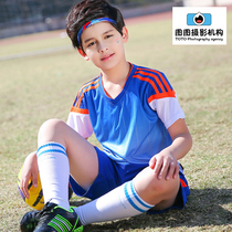 Children's sportswear shooting model ball clothing location shooting children's clothing photography model shooting boy net camera service