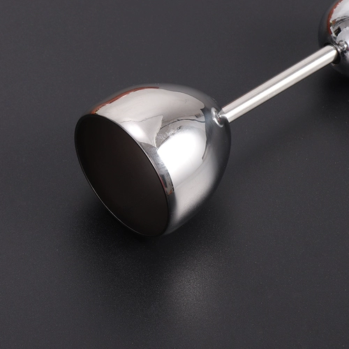Единая из нержавеющей стали с яйцом с яйцом с яйцом с длинной ручкой с длинной ручкой раскрытие коррек из яичной скорлупы