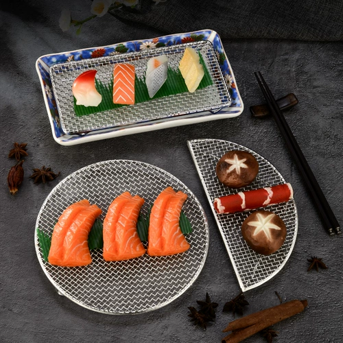 Японский стиль из нержавеющей стали жареные чистые чистые пекарня сетка