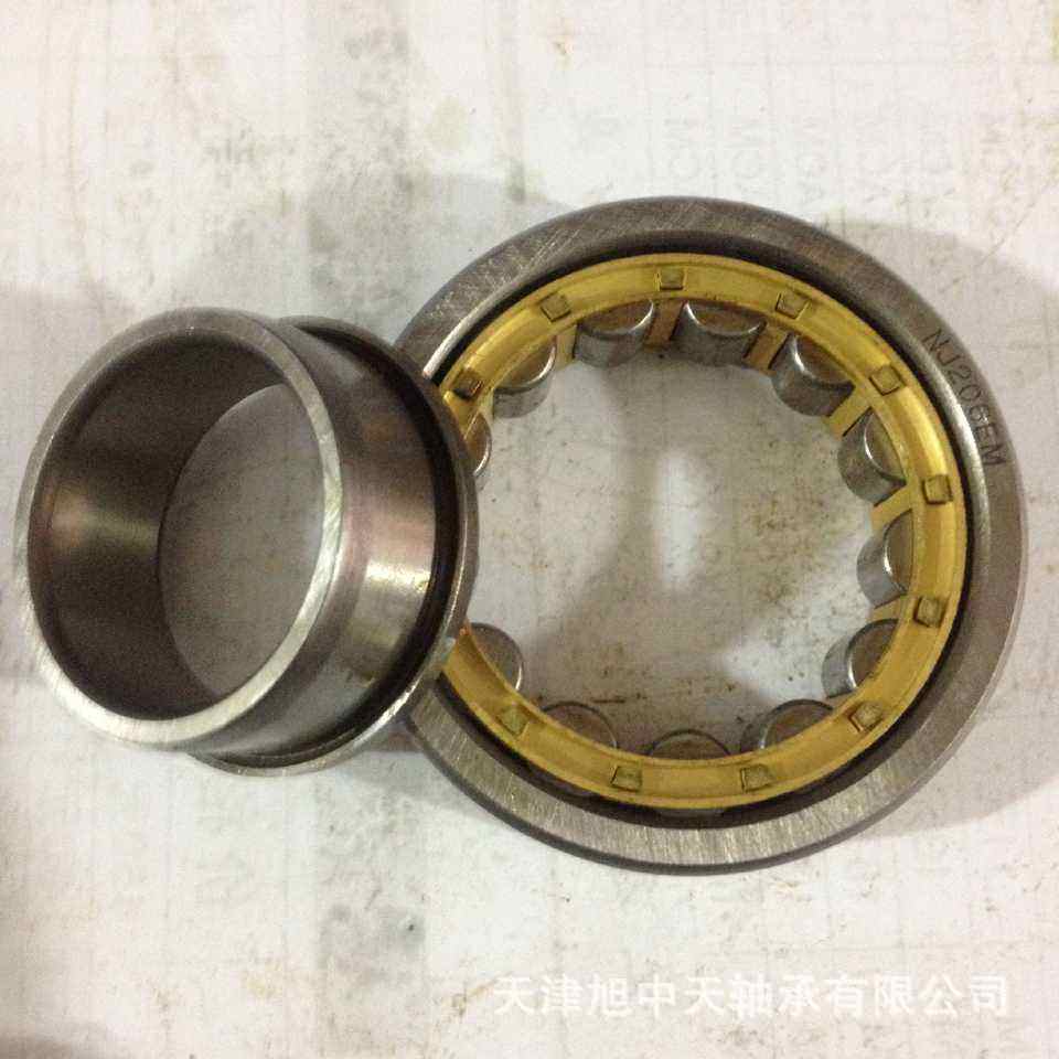 Bearing precision short cylindrical roller bearing copper bearing NJ206M 42206 dimensions 30*62*16mm
