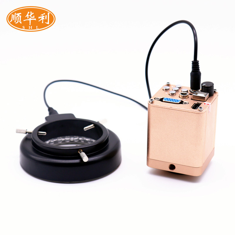 高清HDMI/USB/VGA工业相机1600万像素显微镜摄像头手机维修不拖影