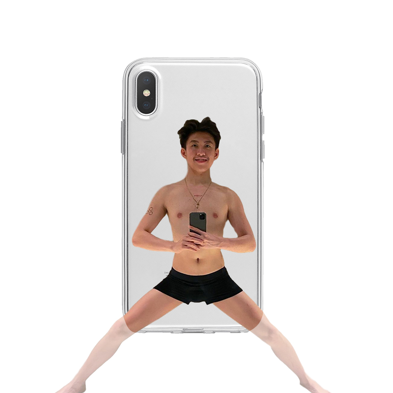 Seventh brother RichBrian sand sculpture mobile phone case for iPhone11 Apple 12 13 pro funny XSmax 14