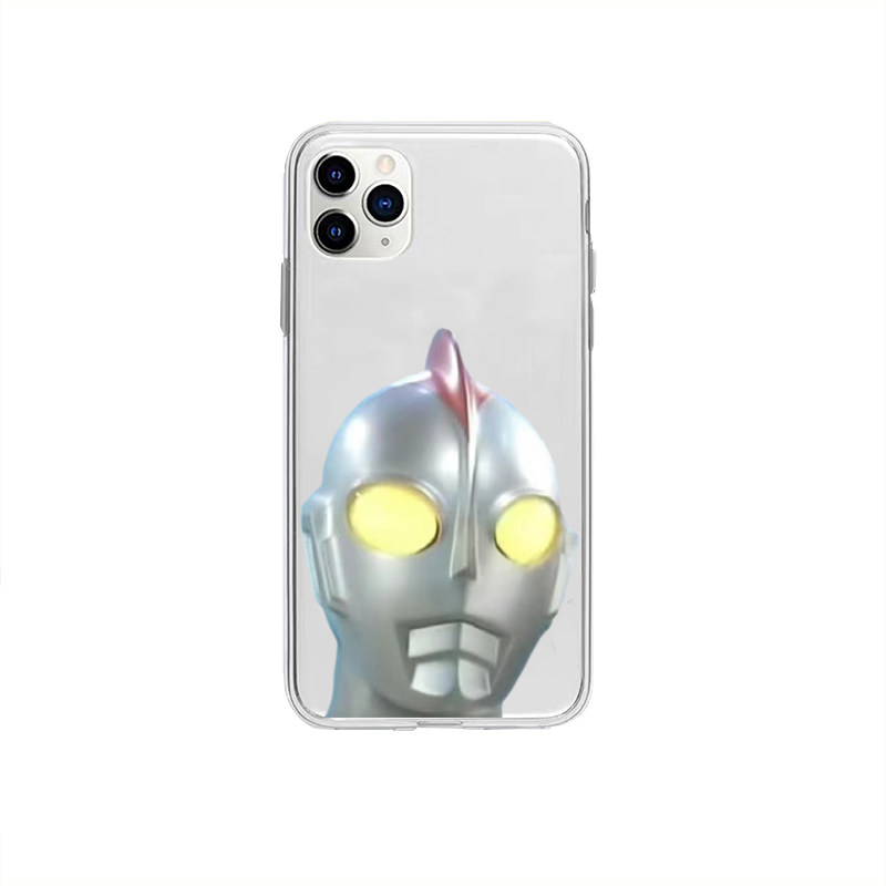 Sand sculpture Ultraman mobile phone case for Apple 11pro 12 13 funny iphone14 XSmax XR funny