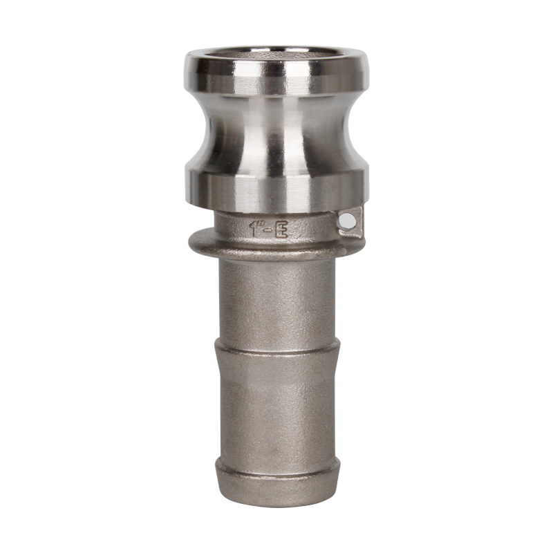 304 stainless steel quick pipe joint pagoda leather tube e-type female head pull-type buckle live water pipe hose accessories