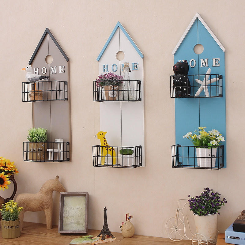 Mediterranean style wall decoration kindergarten wall environment layout pendant living room sofa background wall decoration wall hanging