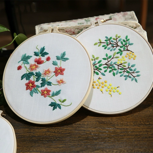 Набор материалов, барсетка, трехмерная ткань для гостиной, «сделай сам», с вышивкой