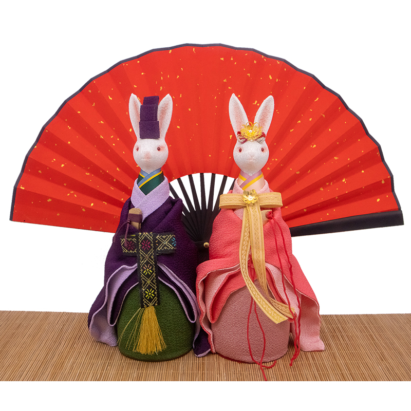 Japan Otaru rabbit music box Music box Wedding gift Birthday new girl best friend practical pair creative