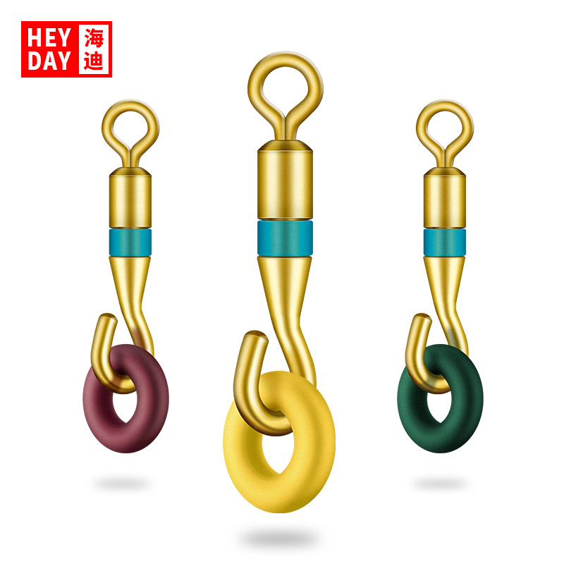 New with unloading force opening 8-8 word ring with buffer strong pull high speed swivel fast sub-wire clamp connector