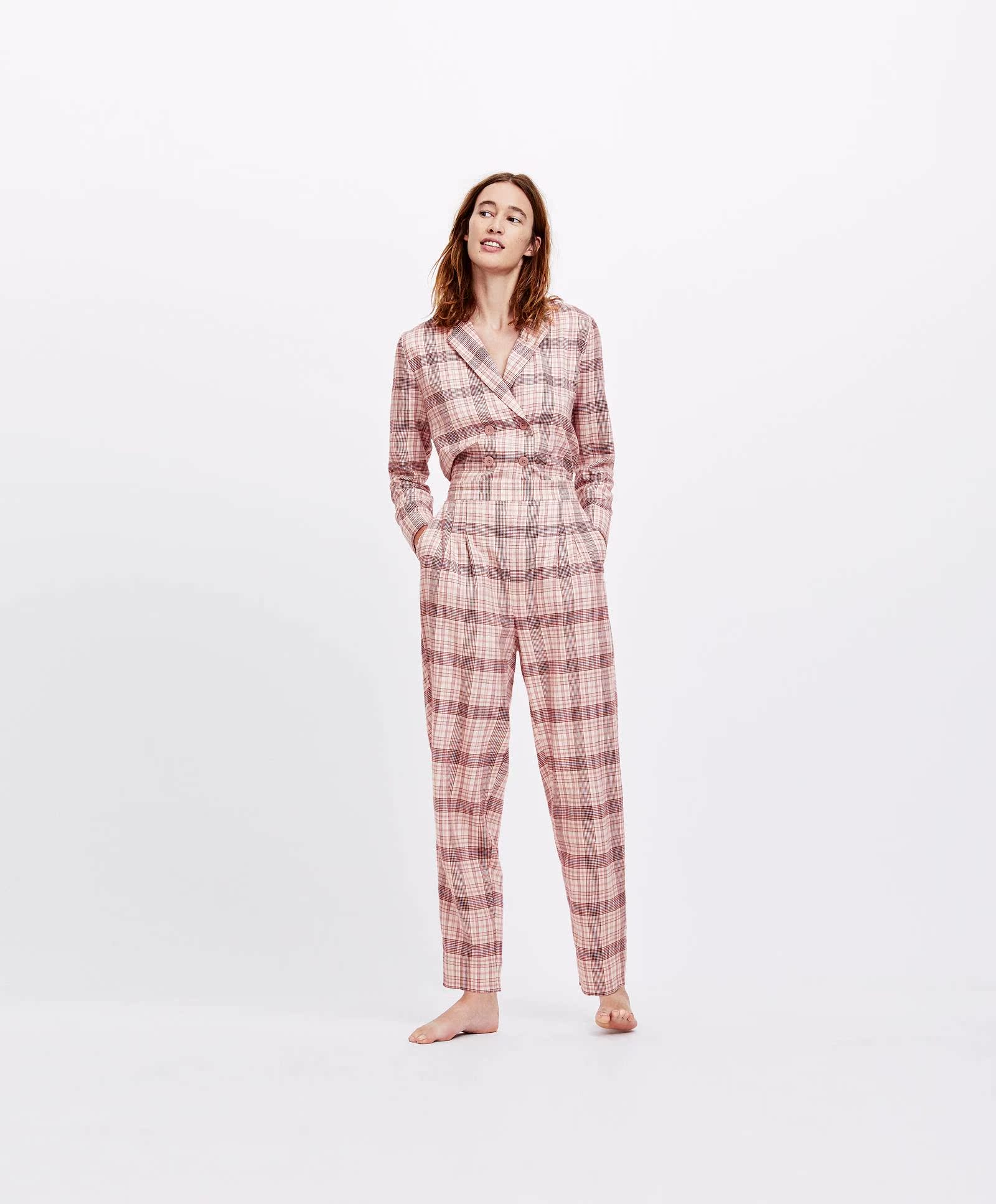 Oysho giảm giá mùa thu và mùa đông quần mặc nhà unisex