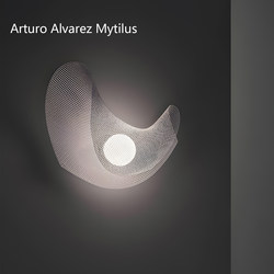 Spanish Arturo Alvarez Mytilus Wall Lamp Designer Shell Lamp for Hallway, Wall, and Study Room