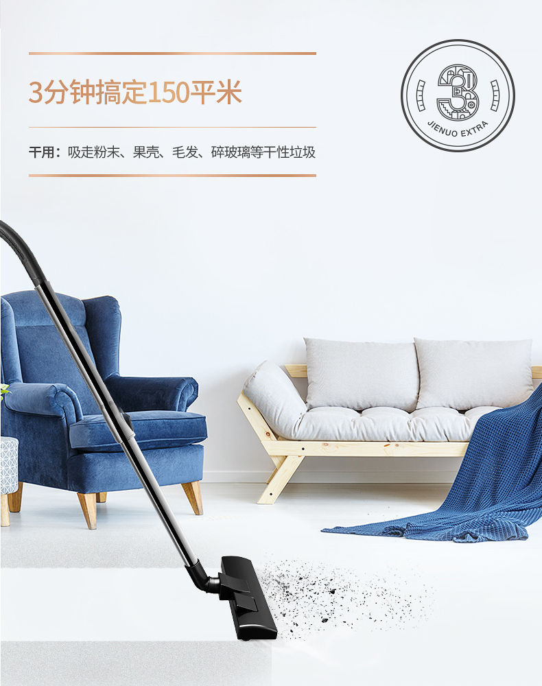 Jeno lọc nước máy hút bụi trang trí nhà loại thảm nhỏ cực kỳ yên tĩnh mạnh mẽ máy ướt và khô công suất cao - Máy hút bụi 