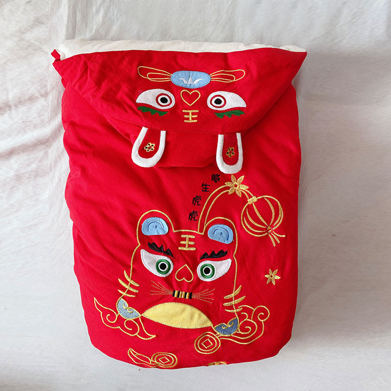 Newborn quilt cotton four seasons universal removable and washable baby hug by red tiger full moon baby maternity quilt